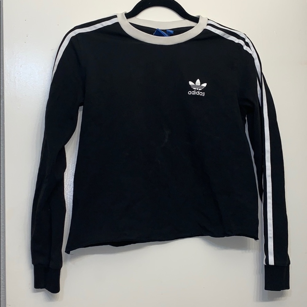 cropped adidas long sleeve